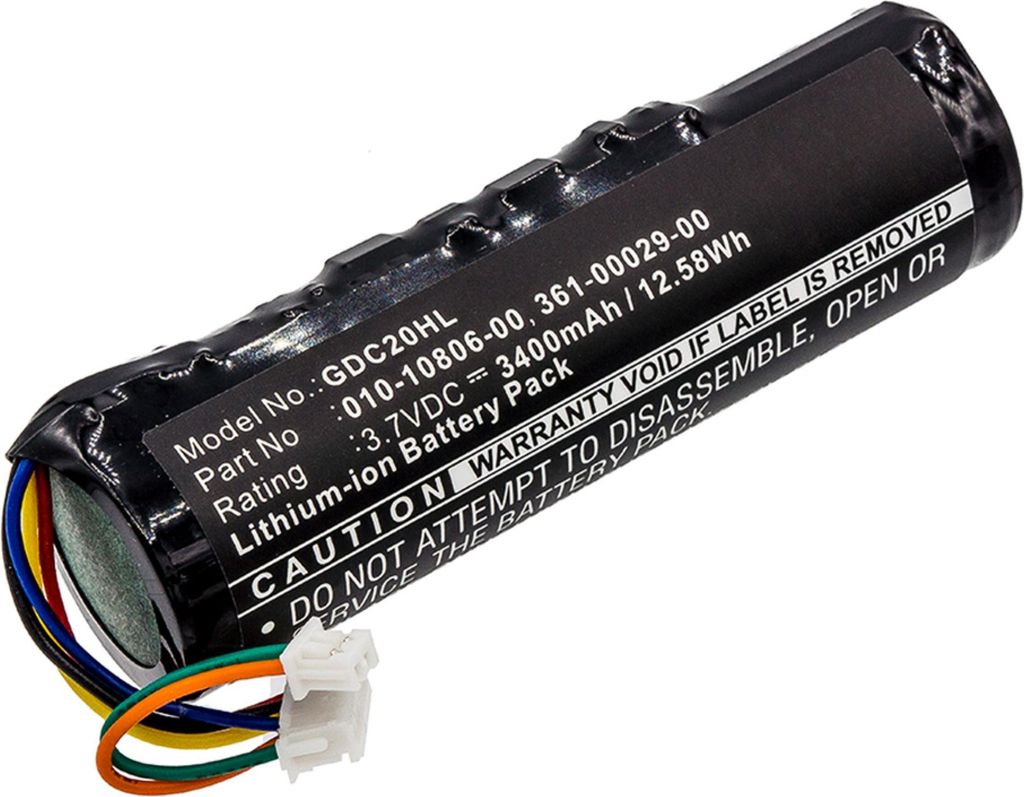 subtel 1x Akku für Hundehalsband Kompatibel mit Garmin Astro DC20, Astro DC30, Astro DC40, 010-10806-00 - (3400mAh, 3.7V)