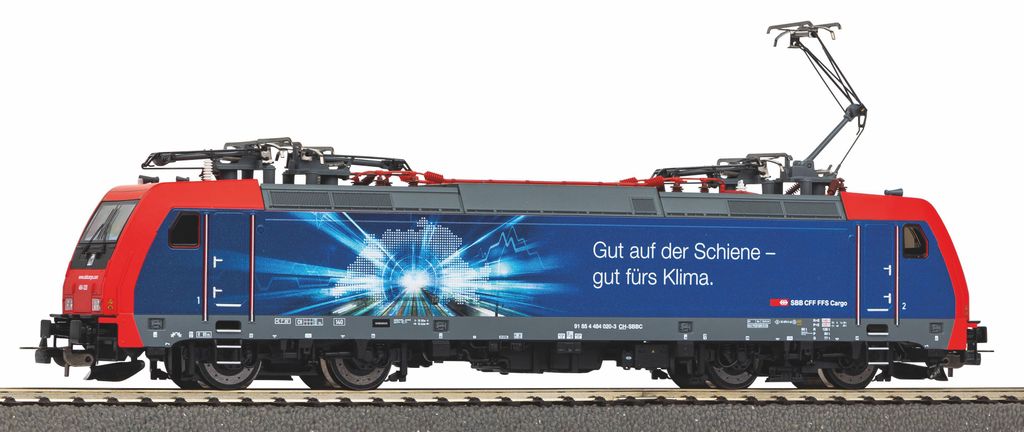 Piko E-Lok/Sound 484 020 Gut auf der Schiene SBB Cargo VI + PluX22 Dec. 21621