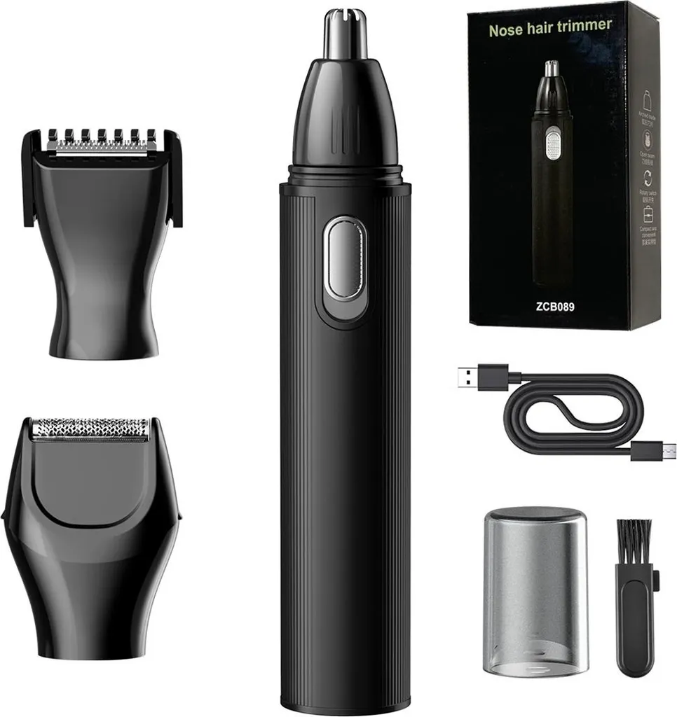 Rasoio Naso Orecchie INF: Tecnologia 4-in-1 Impermeabile e Potente
