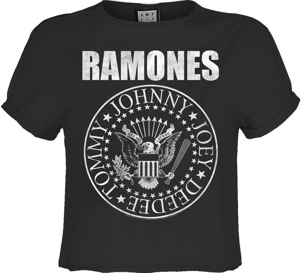 Amplified - "Classic Seal" Kurzes Top für Damen GD2710 (XS) (Holzkohle)