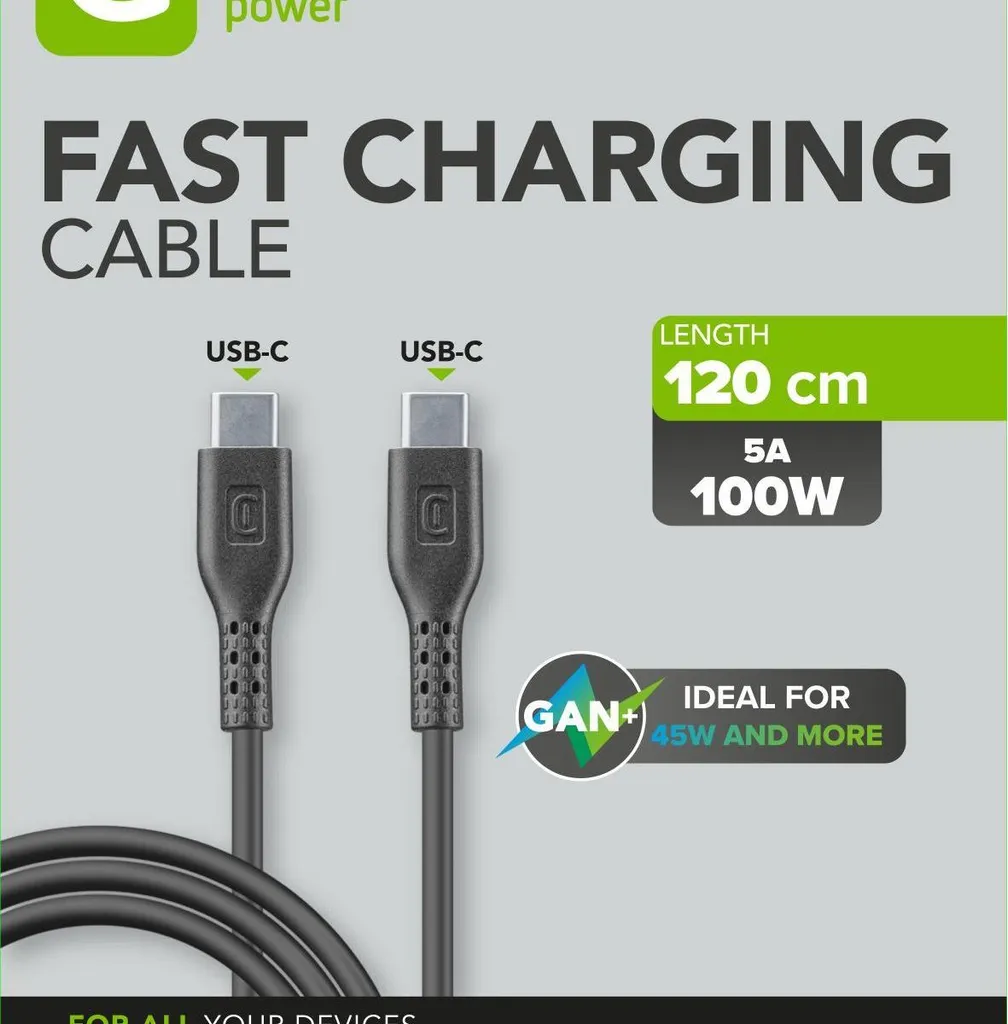 Câble de recharge rapide USB-C 100W 1.2m pour PC portable et Mobile - 2
