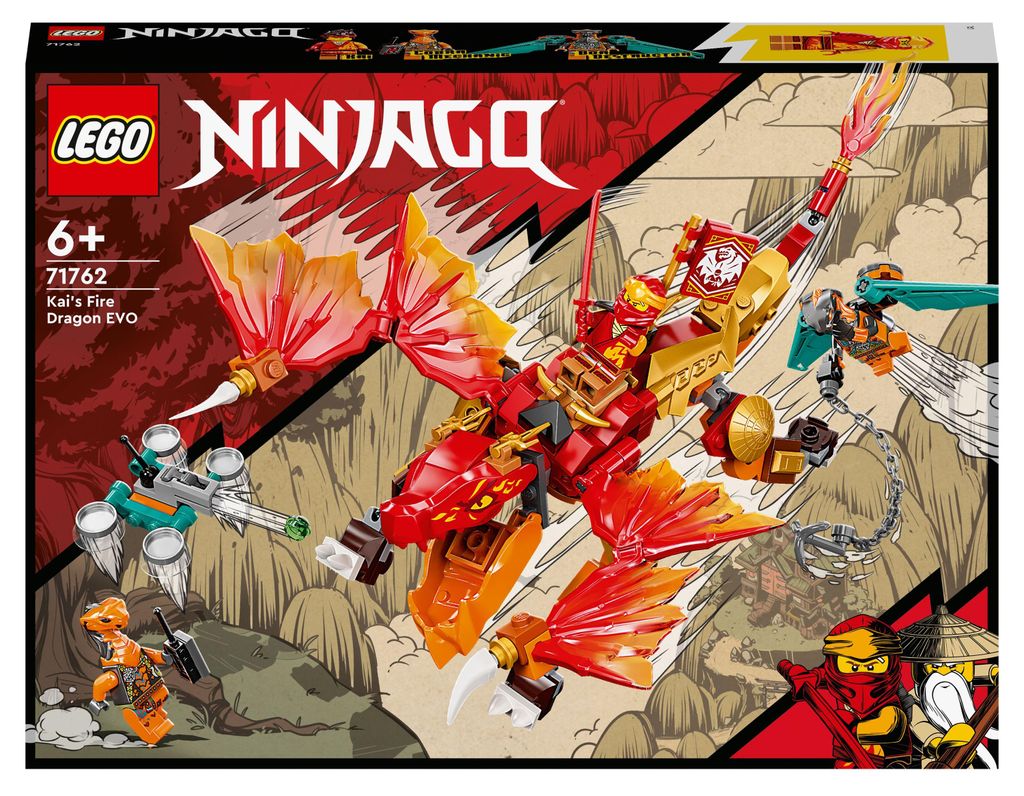 LEGO NINJAGO Smok ognia Kaia EVO, Zestaw do budowania, 6 Zdjęcie produktu 