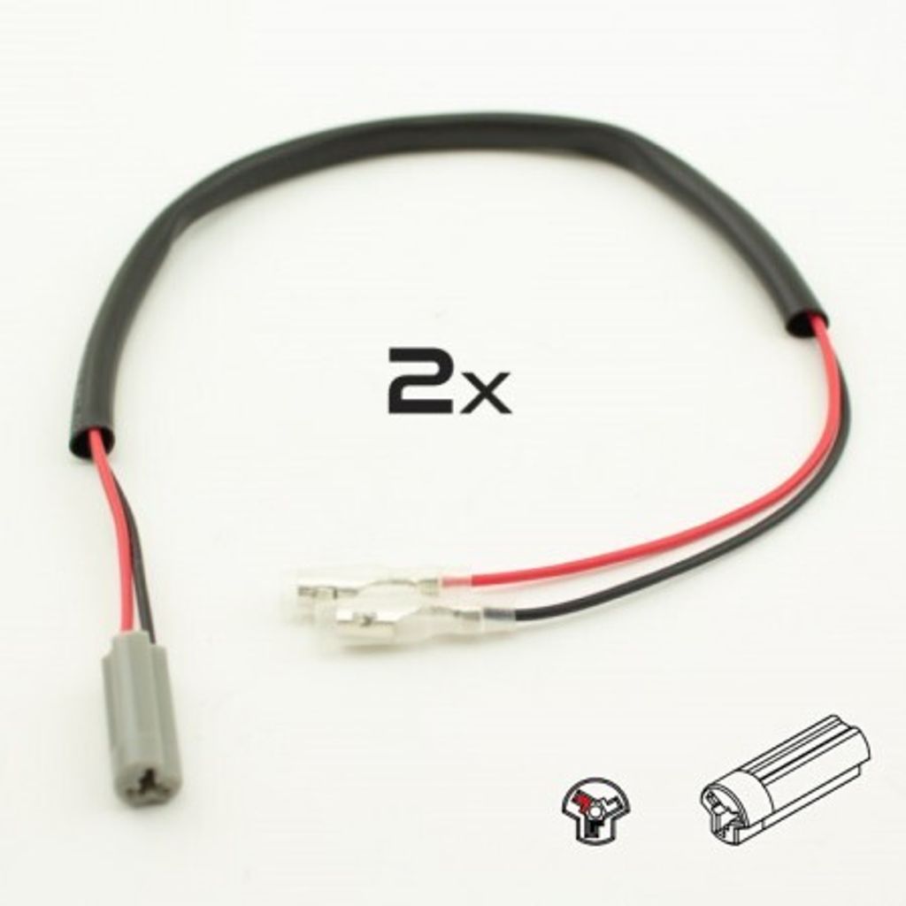 Câble adaptateur de clignotant adaptable sur Yamaha MT09 Image du produit 