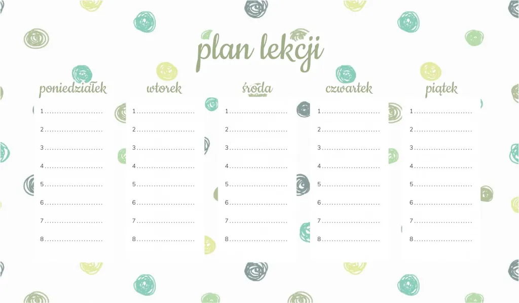 Organizer Magnetico per Docenti 45x26 cm - Agenda Lezioni Pastello