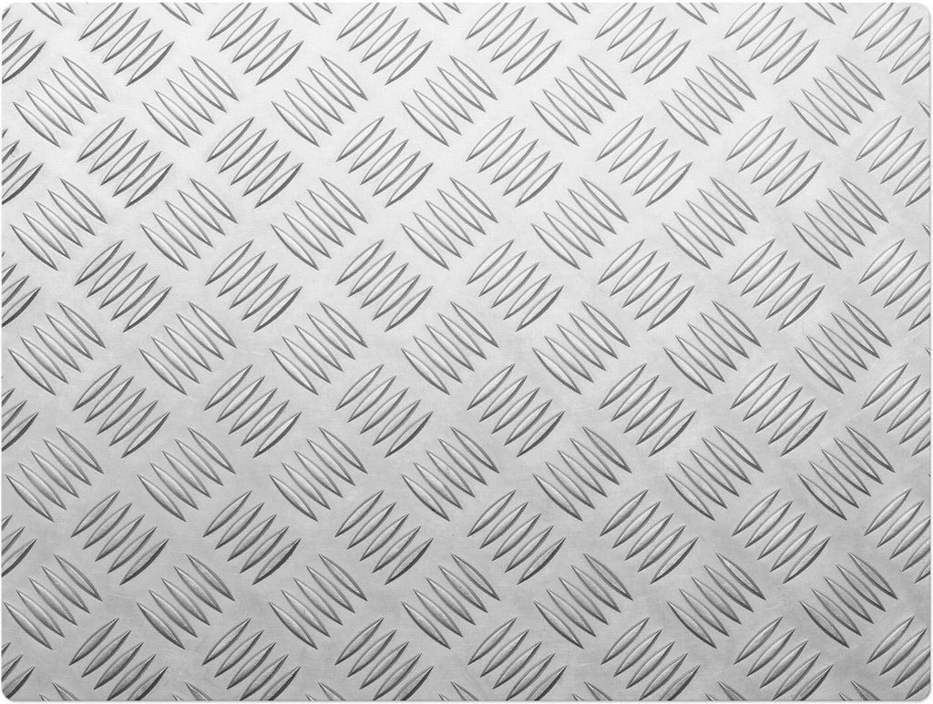Metall-Gitter – Bodenschutzmatte – Stuhlunterlage 120x90 cm – Rutschfest – Hartbodenmatte