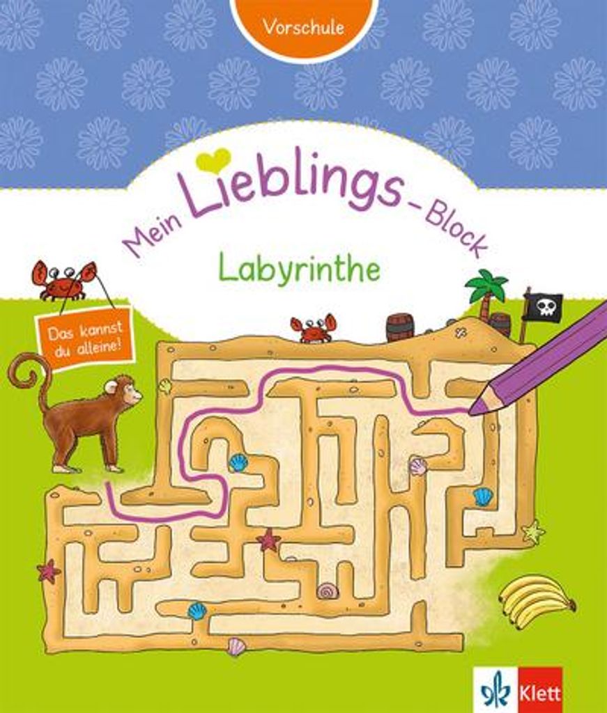 Klett Mein Lieblings-Block Labyrinthe Immagine del prodotto 