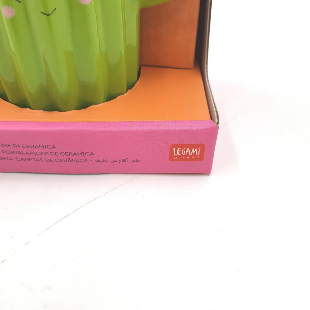 Portapenne Cactus Legami Milano | Offerta Organizer Ceramica Desk - 9