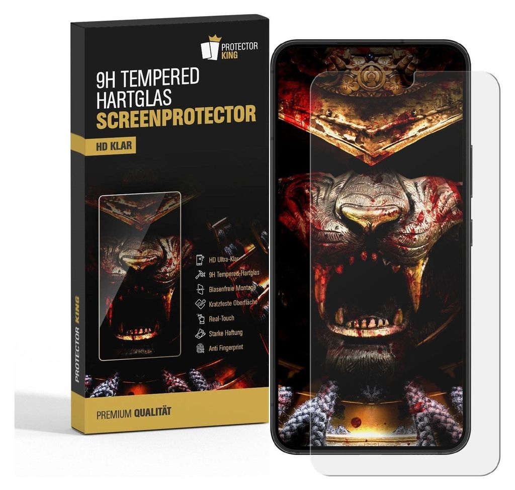2x 9H Panzerglas für Samsung Galaxy S24 Plus 3D KLAR echtes Produktbild 
