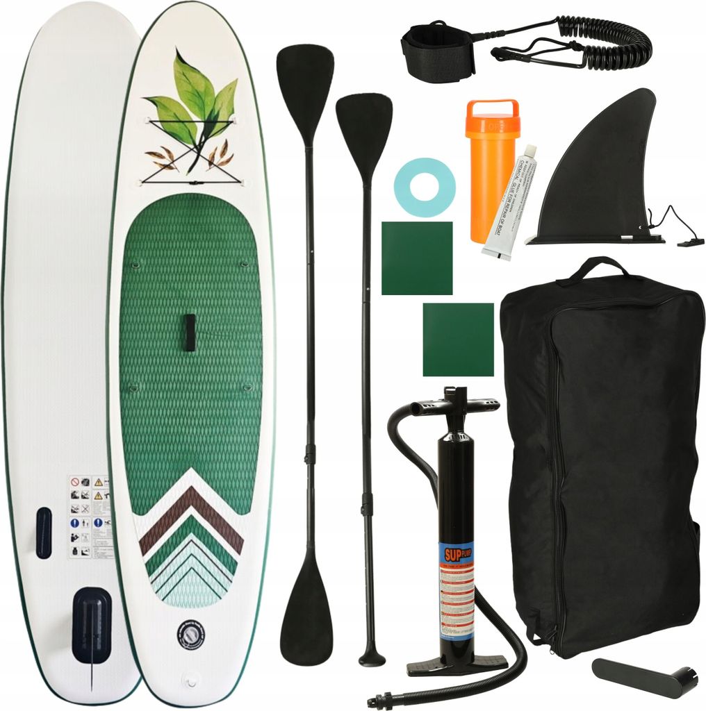 Sup Schwimmbrett Aufblasbare Stand Up Paddel Pumpe Rucksack Set Xl 320