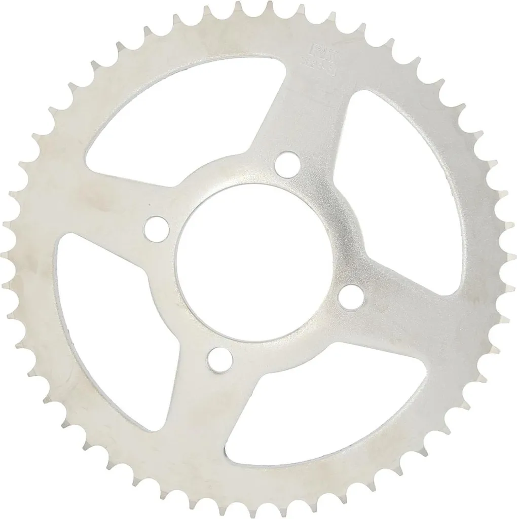 Pignon de chaîne RK 3223 428 en acier argent 49 dents pour moto