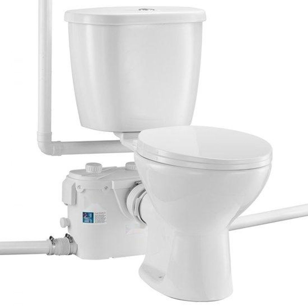 Macerační WC systém - 500W čerpadlo - Splachovací toaleta Obrázek produktu 