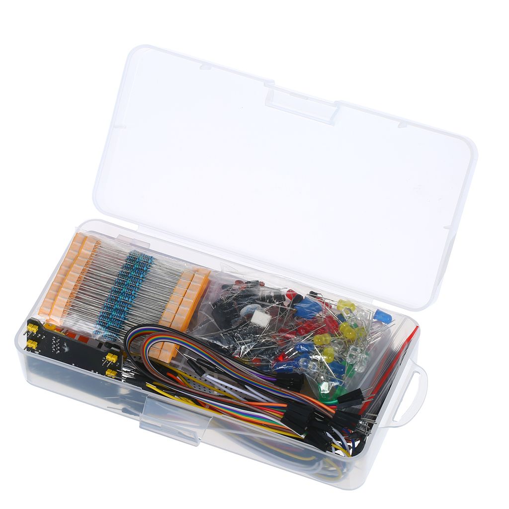 Überbrückungsdrähte DIY Electronics Basic Starter Kit Steckbrett Widerstand 