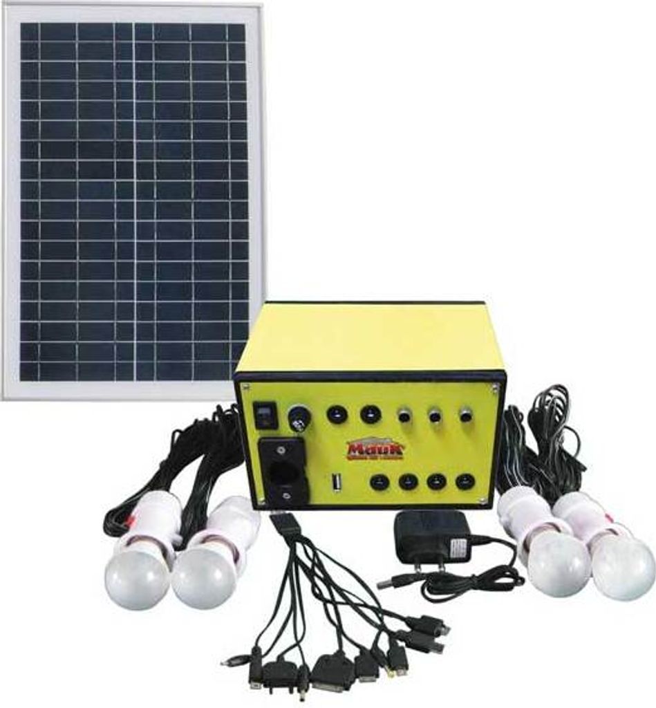 Mauk Solarset 15 W Solarmodul Wohnmobil 12 V 7 Ah
