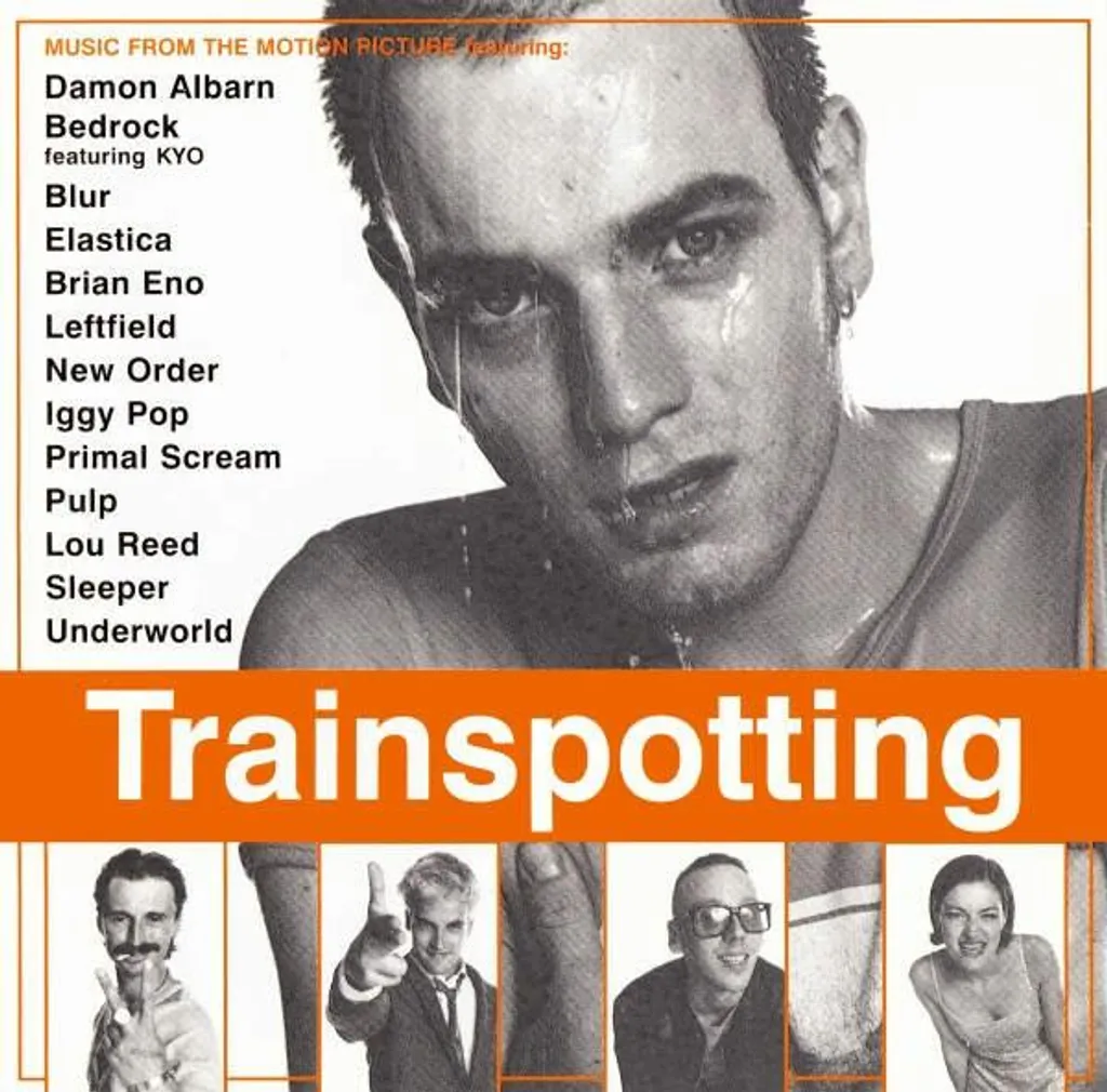 Poster Trainspotting Décoration Murale Vintage pour Salon ou Salle Cinéma