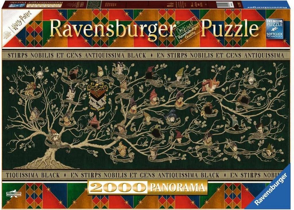 Harry Potter: Rodokmen 2000 dílků Panorama Obrázek produktu 