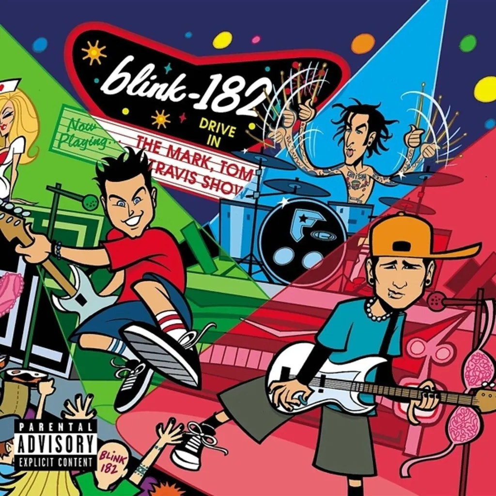 Blink-182 The Mark Tom Travis Show Album Live pour Platine Vinyle Hifi