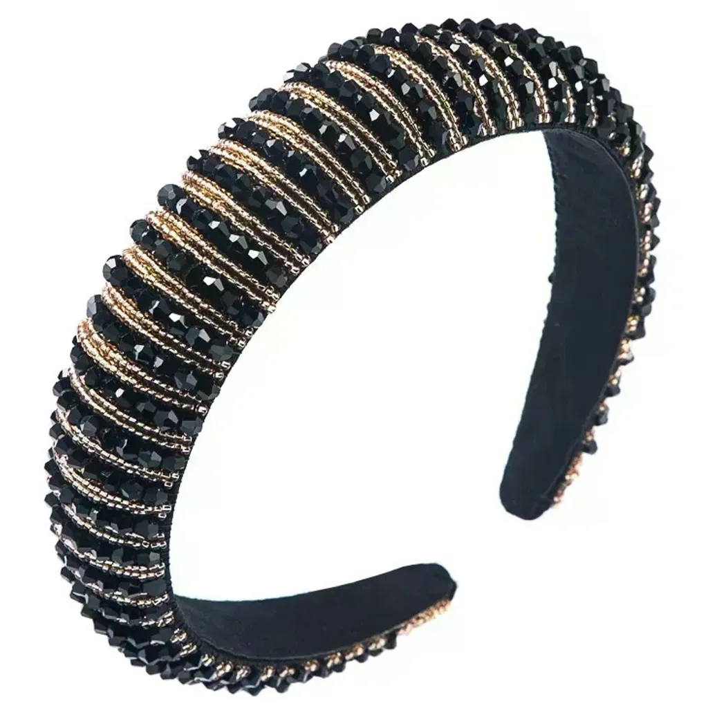 Splendi con Celenka Viviana Nera/Oro KP30161 - Il Top per i Tuoi Party