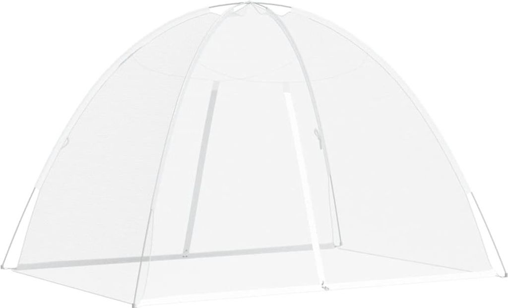 vidaXL Moskytiéra Mongolský stan 220 Mesh White 200x150x140 Obrázek produktu 