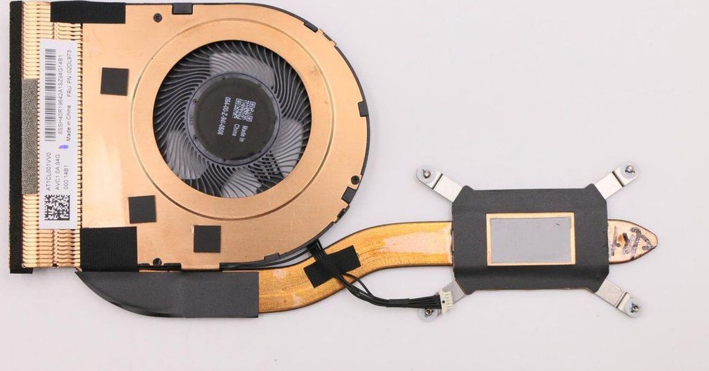 Lenovo Jazz 1.0 AMD Thermal Module FA491 UMA THM ASSY AVC AV (02DL973)