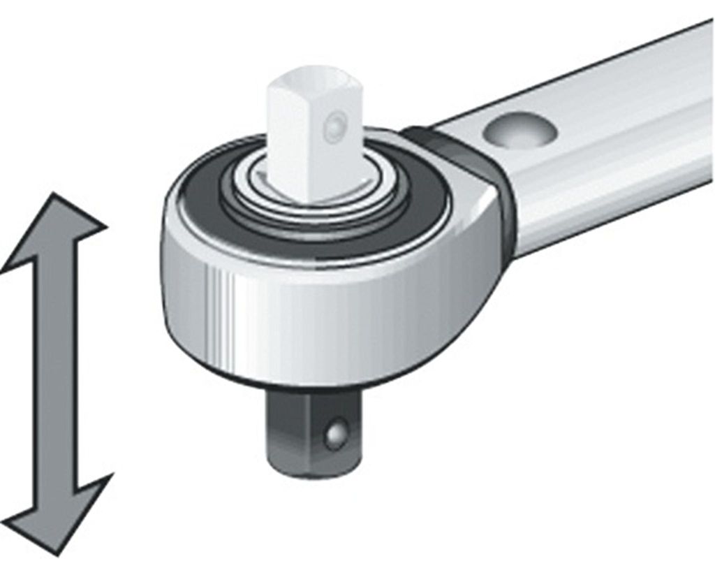 Drehmomentschlüssel 1/4 Zoll 1-5 Nm Durchsteck-VK PROMAT