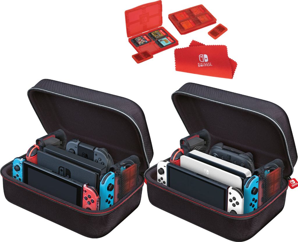 Switch Tasche Deluxe Case (black) NNS61 komp. Switch OLED Produktbild 5