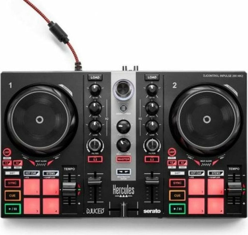 Ovládanie mixážneho pultu Hercules DJ Control Inpulse Obrázok produktu 