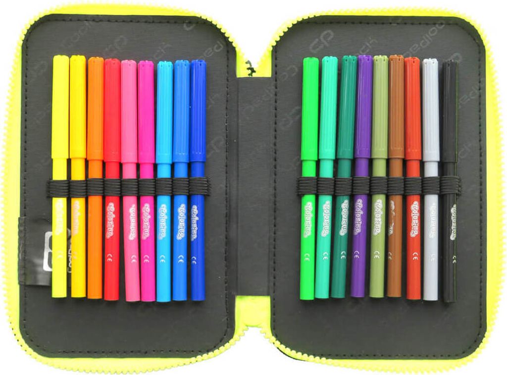 Coolpack Jumper 3 Gradient Lemon Federtasche mit Zubehör Produktbild 8