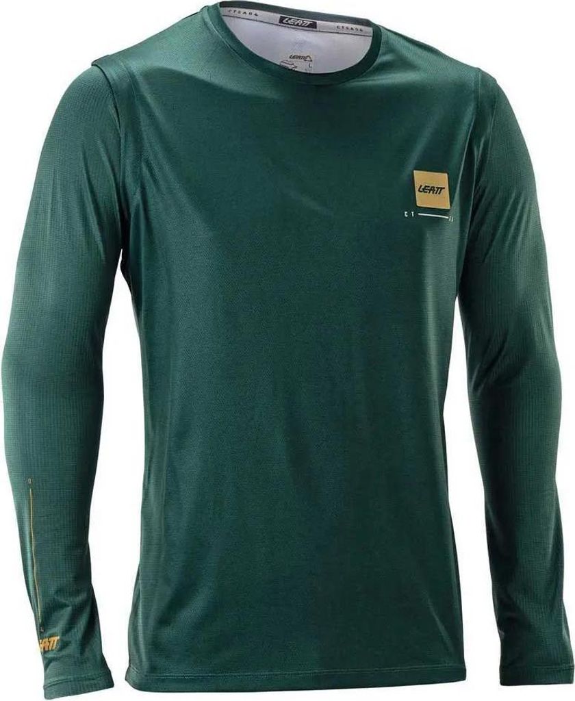 Leatt Gravity 2.0 Kurzarm-radtrikot Grün L Herren Grün L