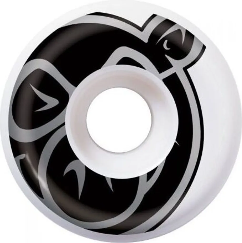 Roues de Skateboard Pig Wheels Prime 52mm 103A Blanches Rigides