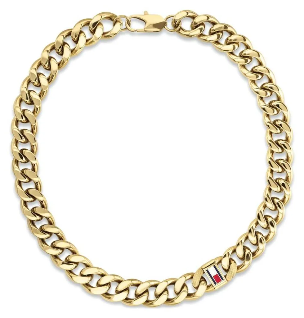 Collier massif plaqué or pour homme Wild 2790636 - Chaîne élégante