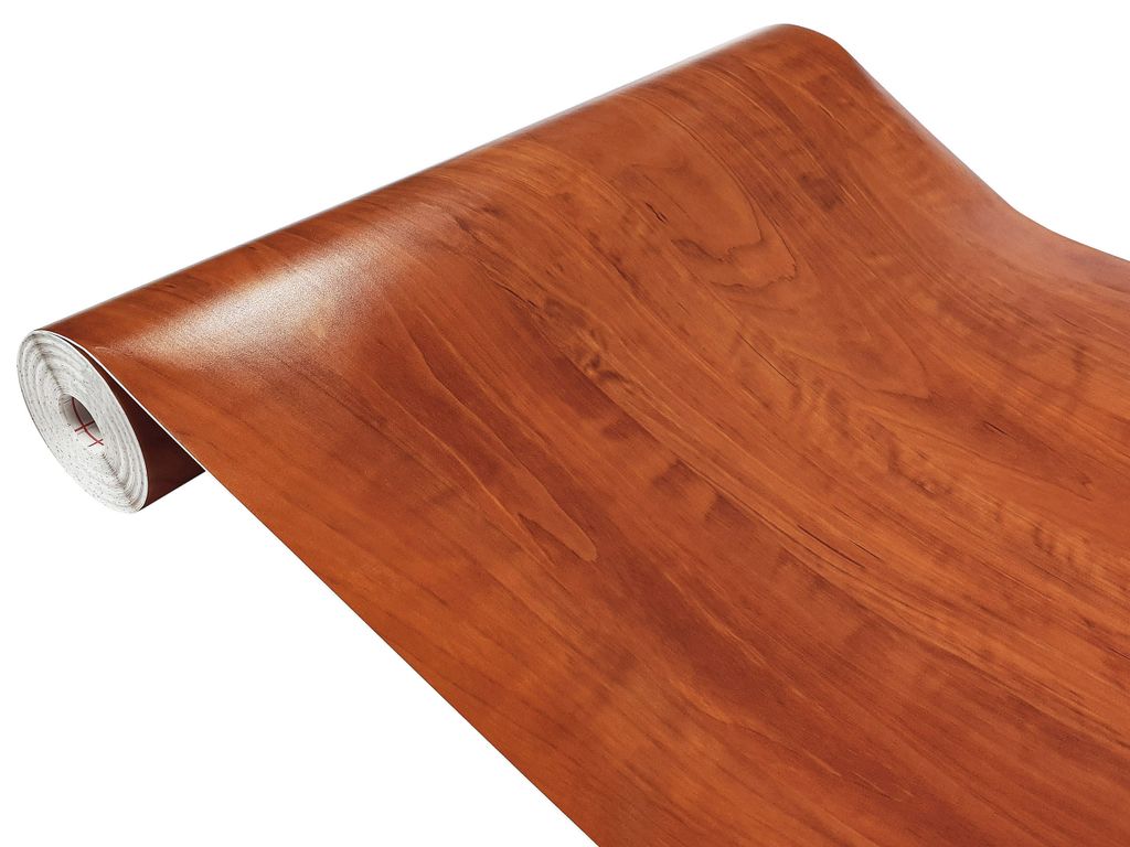 Klebefolie Möbel 90x210 cm - Calvados - Möbelfolie selbstklebend in Holzoptik - Folie für Möbel zur schnellen Renovierung von Türen, Schränke...