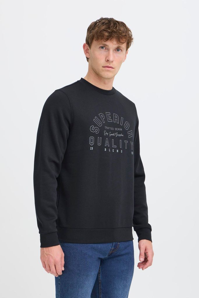 Blend BHSunox Herren Sweatshirt Pullover Sweater Baumwollmischung regular fit