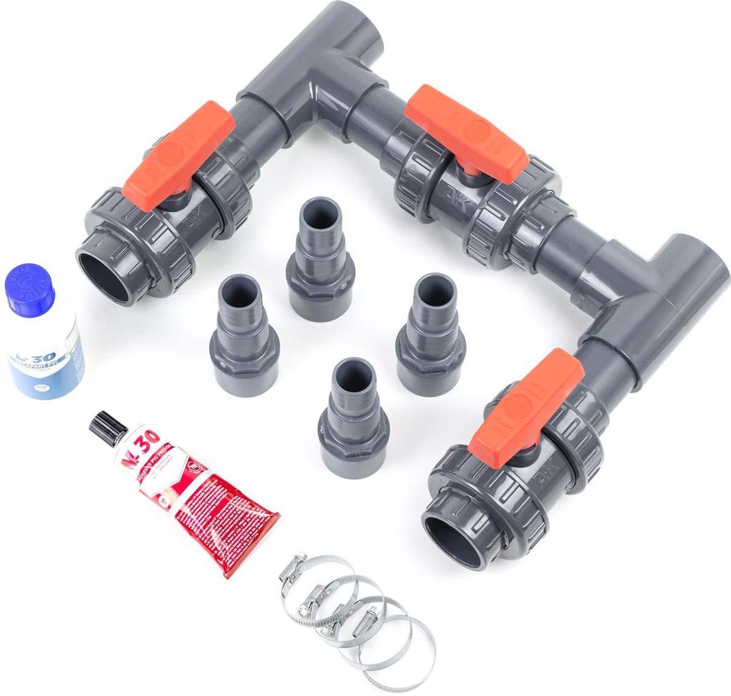 Set de raccordement bypass pour pompes à chaleur 19 pièces Image du produit 