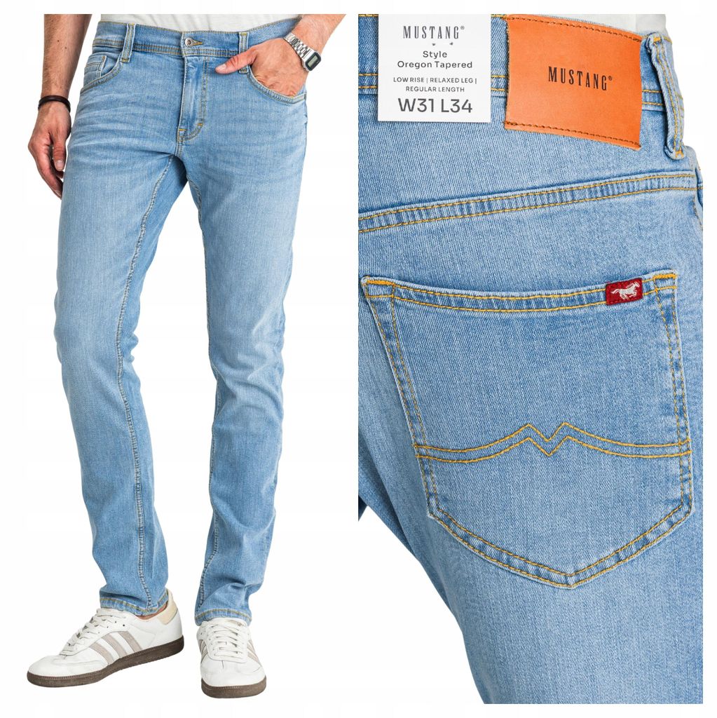 MUSTANG | Oregon Tapered | Jeans uomo slim fit | L33 L30 Immagine del prodotto 