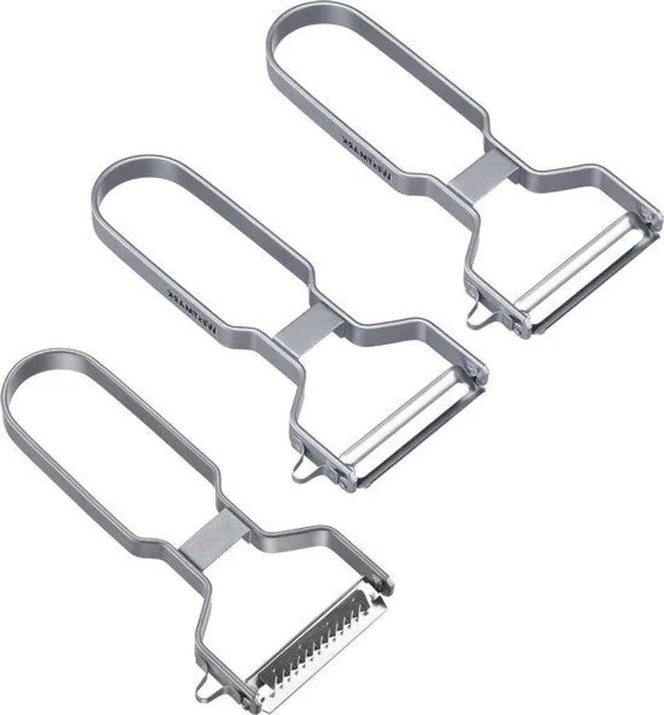 Éplucheur à salade double lame inox pour réaliser des lamelles fines