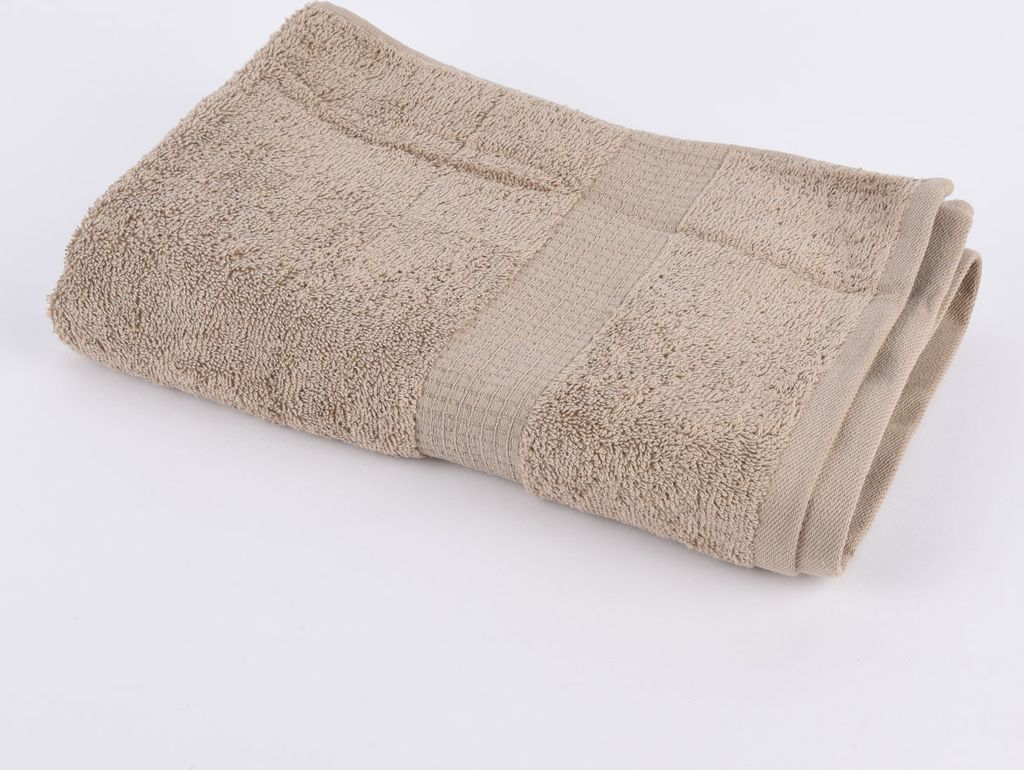 Qualitätsfrottee Handtuch 100% Baumwolle 500g/qm sandfarben Produktbild 