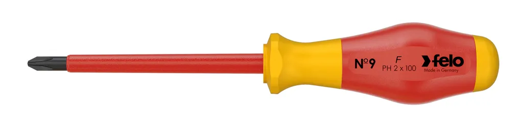 Felo SD No. 9 VDE PH 2x100: Cacciavite di Precisione Phillips 1000V