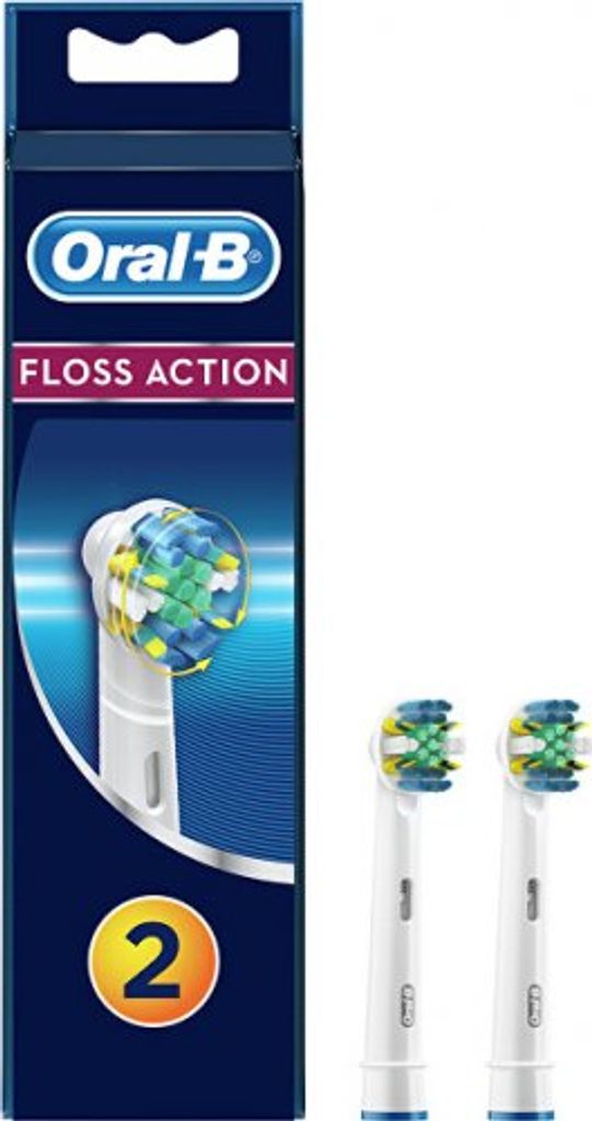 2x Oral B Zahnbürstenköpfe Zahnseide Action Clean Maximator Produktbild 
