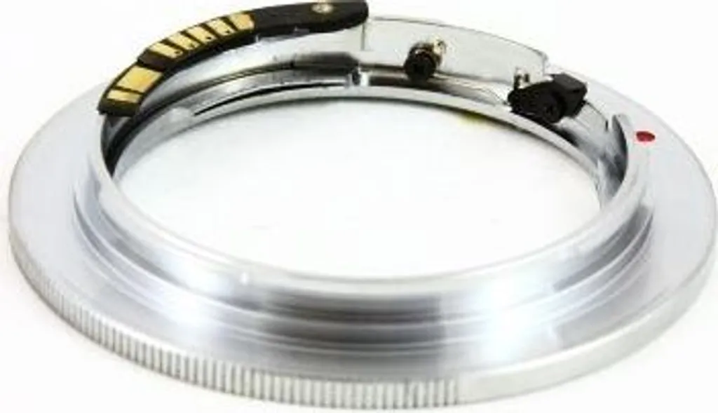 Adattatore Nikon AI/AF a Canon EOS EF-S con AF Confirm - Alta Precisione