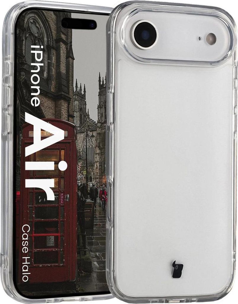 Handyhülle für iPhone Air, Bizon Case Halo, Transparent