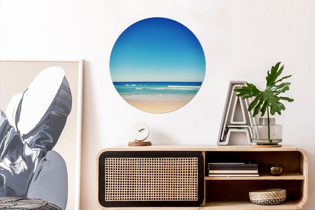 MuchoWow - Wand Kreis - Das Schlafzimmer - Die Bilder - Wandmalerei - Kunst für das Haus - das Plastik