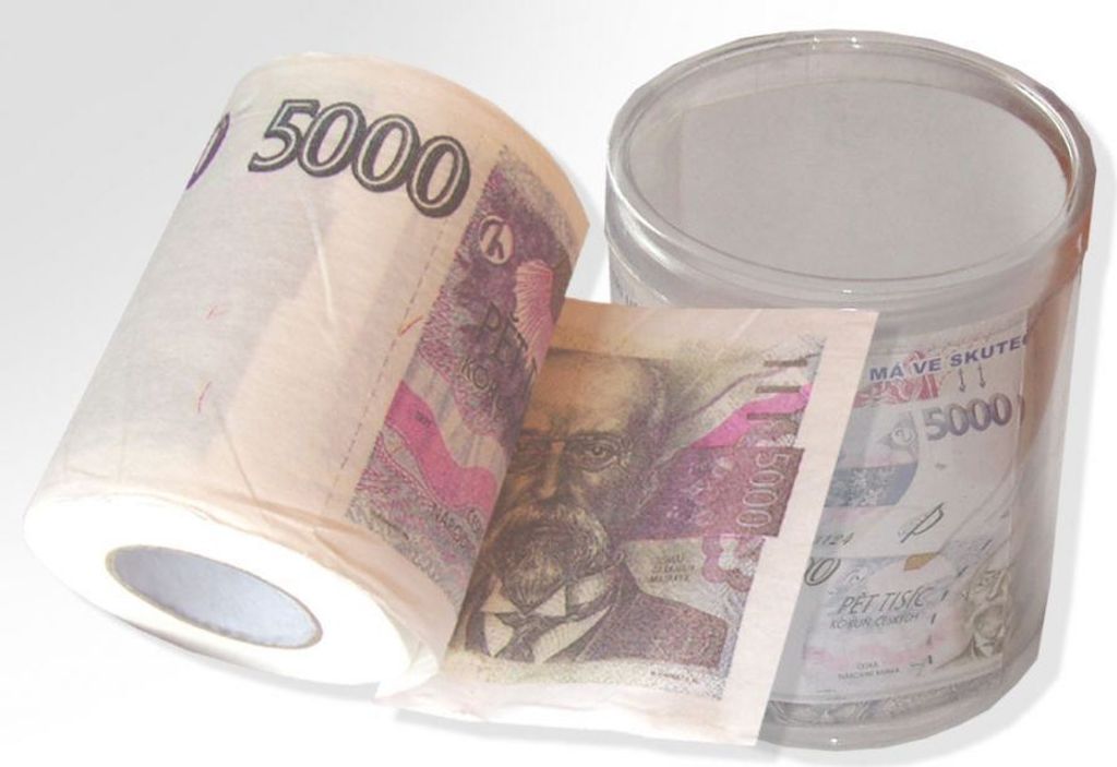 Párty toaletní papír - 5000 Kč Obrázek produktu 