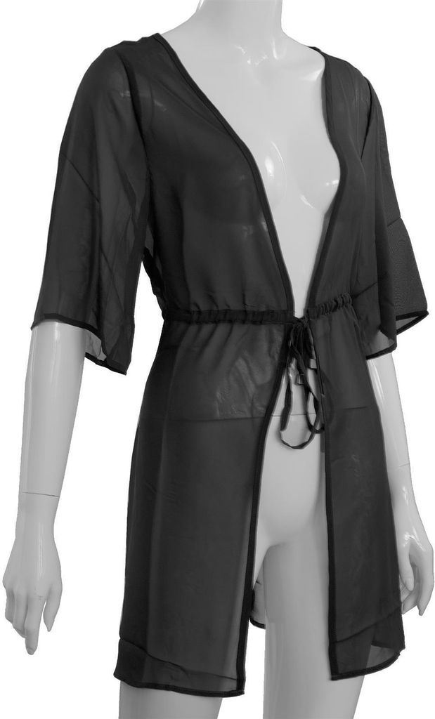 Esmara® Tunika Luftig, locker transparente Chiffon Produktbild 