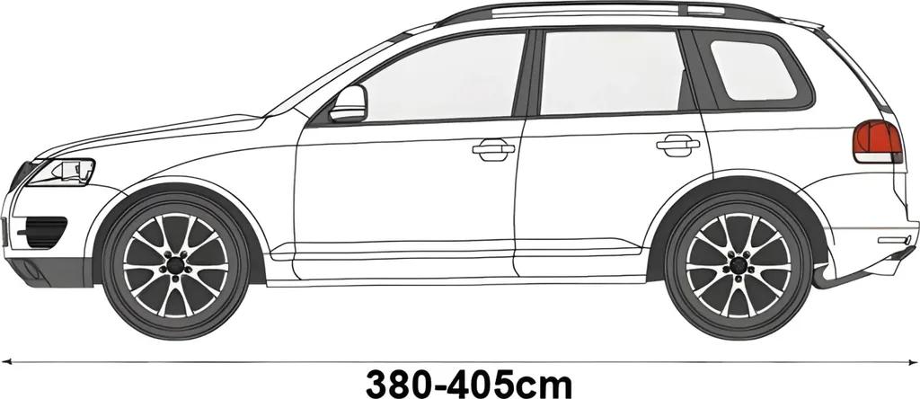 Copriauto Premium SUV Minivan S1 Nero 380-405cm Autoplane Classic - 2