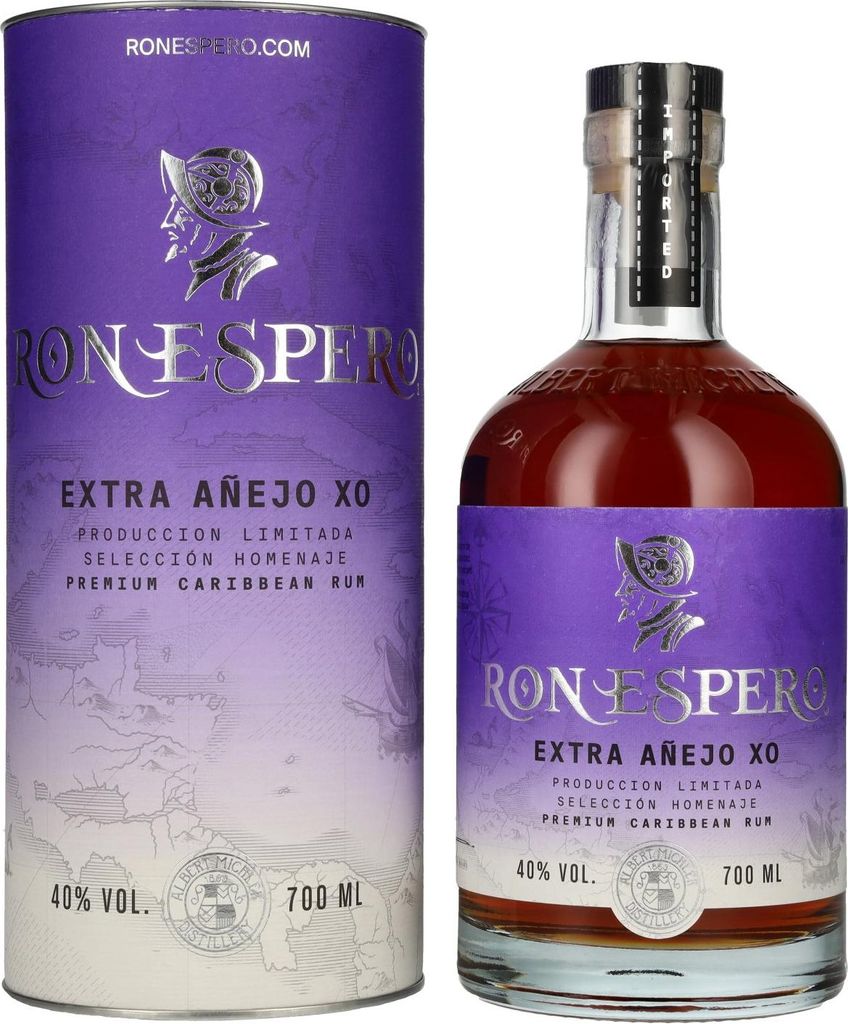 Ron Espero Extra Añejo XO Selección Homenaje Produccion Produktbild 