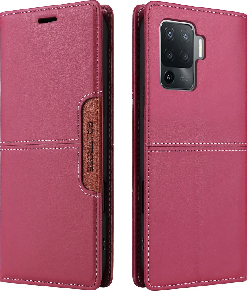 Cover Oppo A94 a Libro Custodia Portafoglio Funzione Supporto Porta