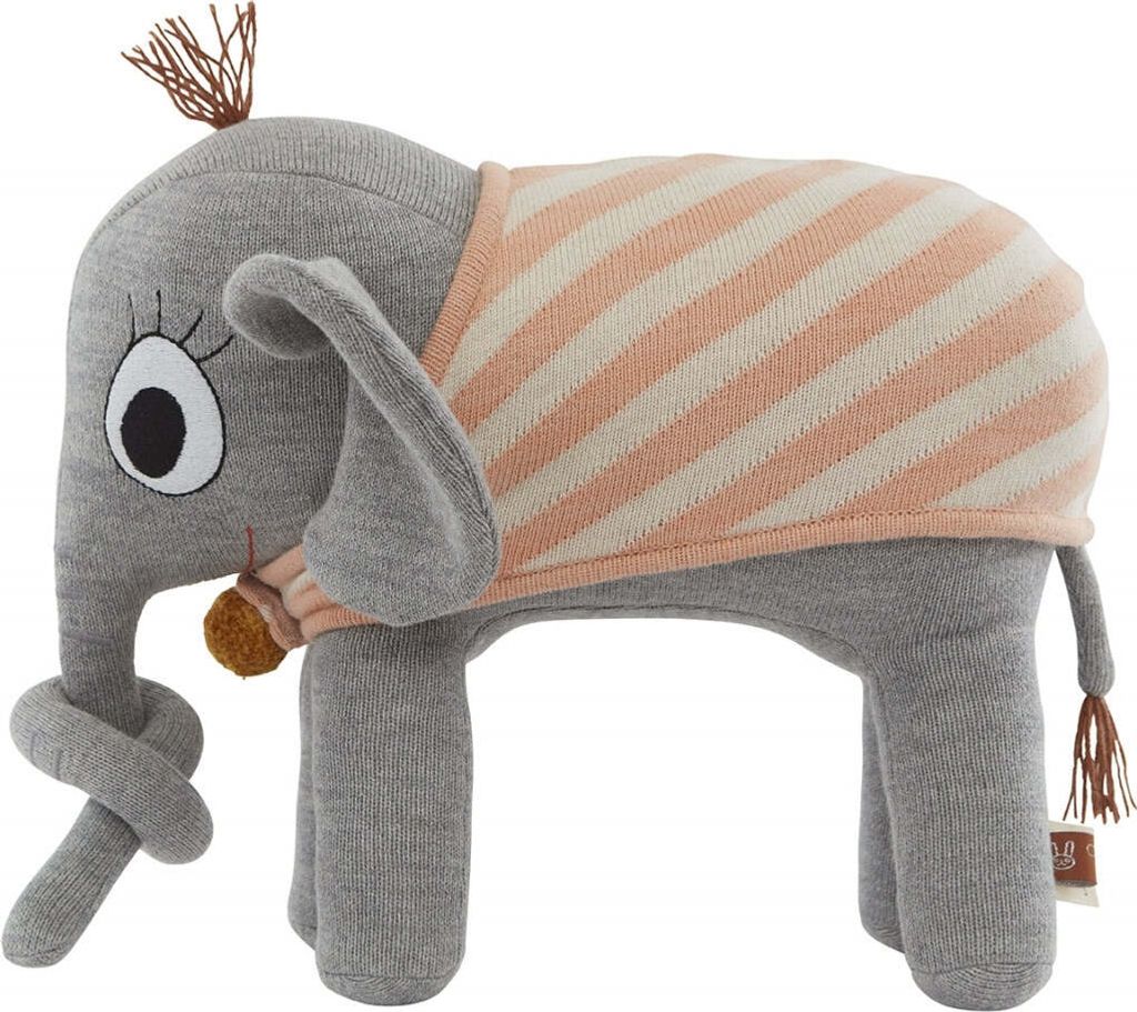 OYOY MINI Peluches L35 x W16 x H36 gris Image du produit 