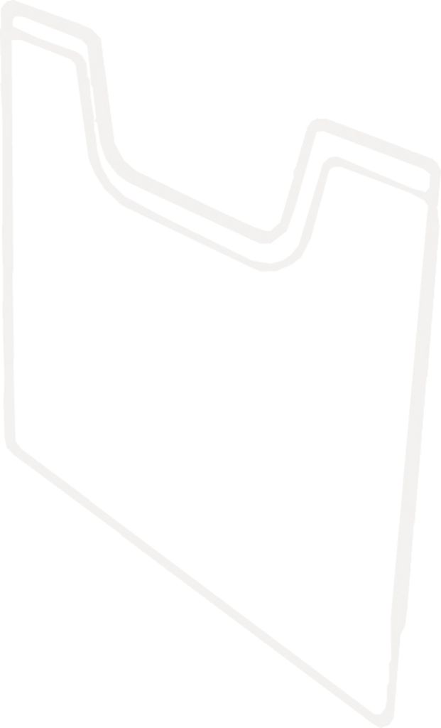 Exacompta Deckplatte A4 für Prospekthalter horizontal Exacryl Kristall 64058D