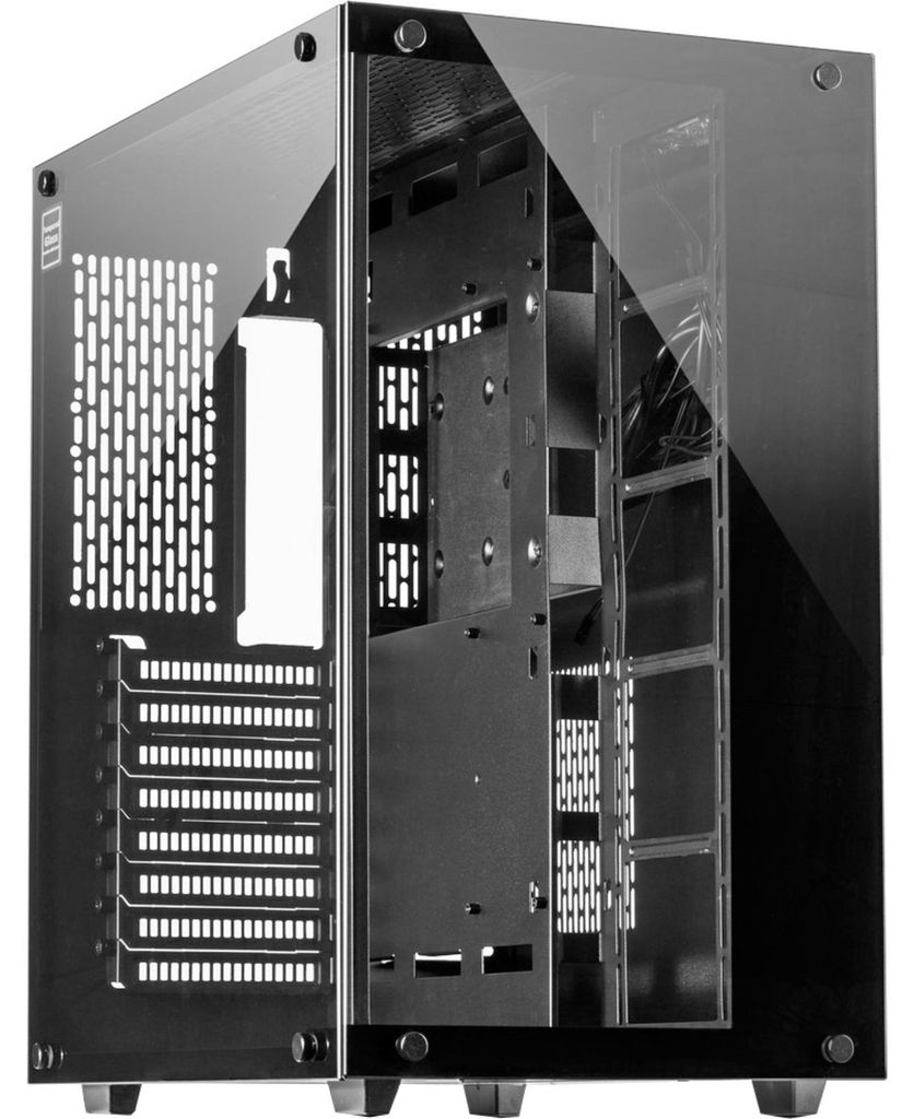 Inter-Tech C-701 Panorama, Tower-Gehäuse, (Tempered Glass) Produktbild 