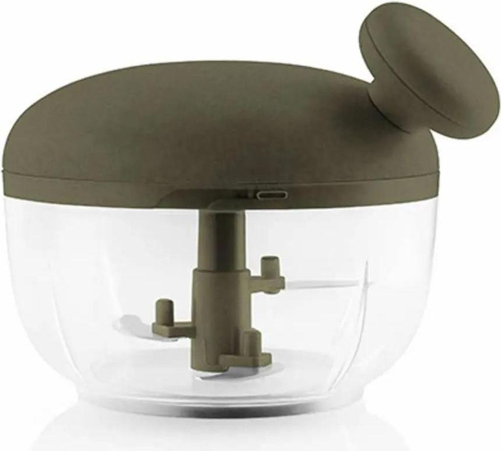 Eva Solo Mini-Zerkleinerer Green Tool, Küchenschneider, Zerkleinerer, Hacker, Edelstahl, Nylon, Kunststoff, Grün, 531530